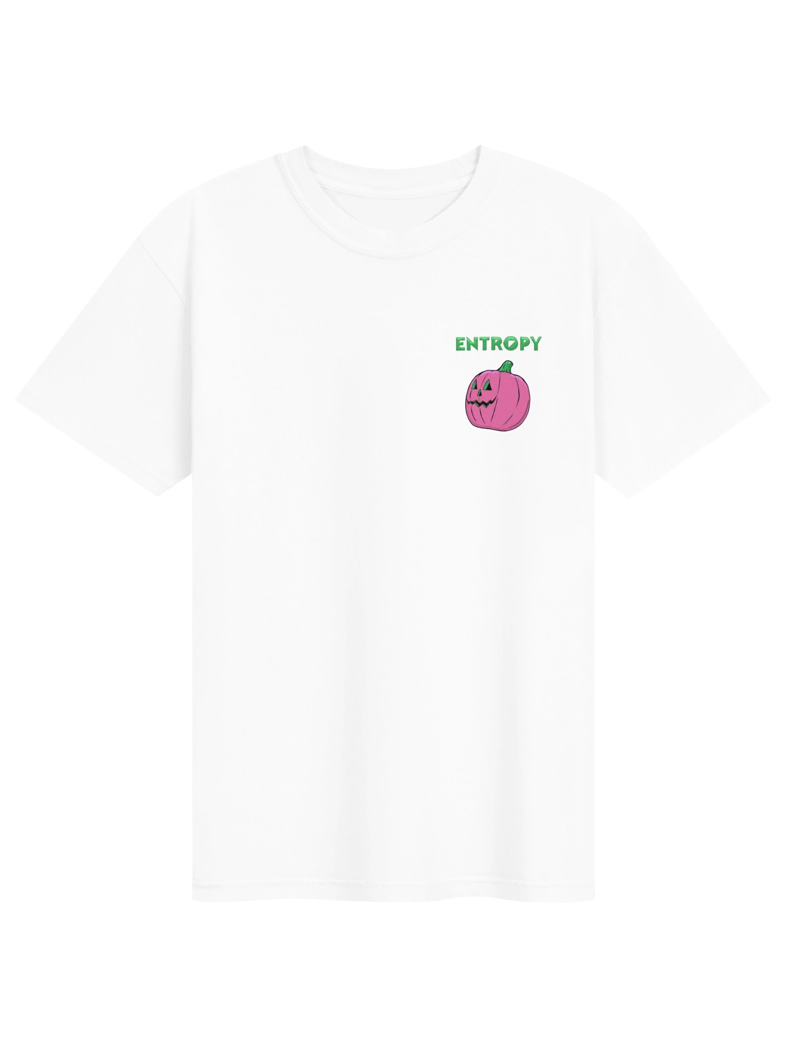 White Tee - Pumpkin Logo