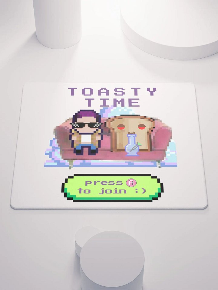 Seshing with Toasty Gaming Mouse Pad product image (1)