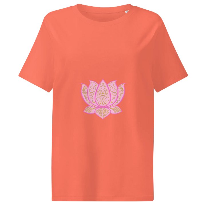 Golden Lotus Organic Cotton T-Shirt product image (1)