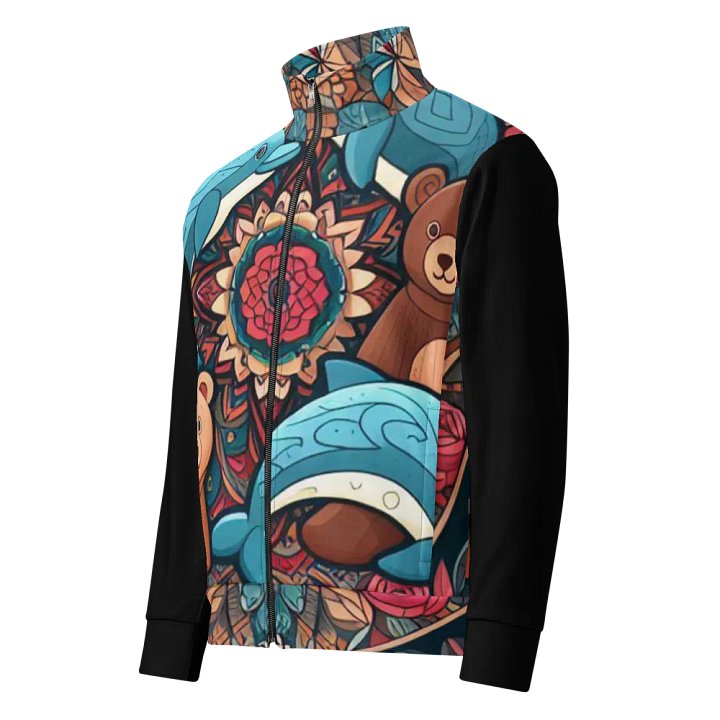 Mystical Wildlife Mandala Track Jacket |Ai Design product image (1)