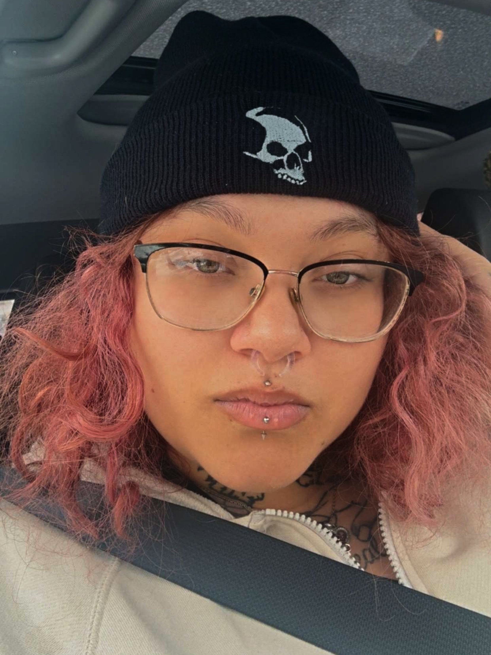 Armada Skull Cuffed Beanie product image (1)