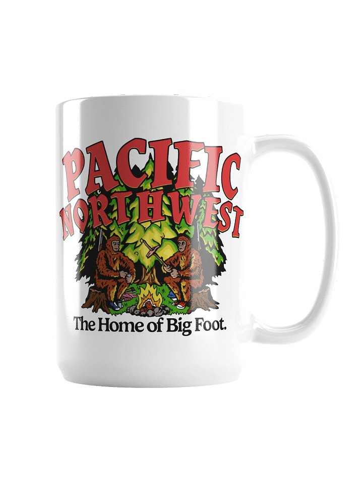 The Home of Big Foot - White Mug product image (2)