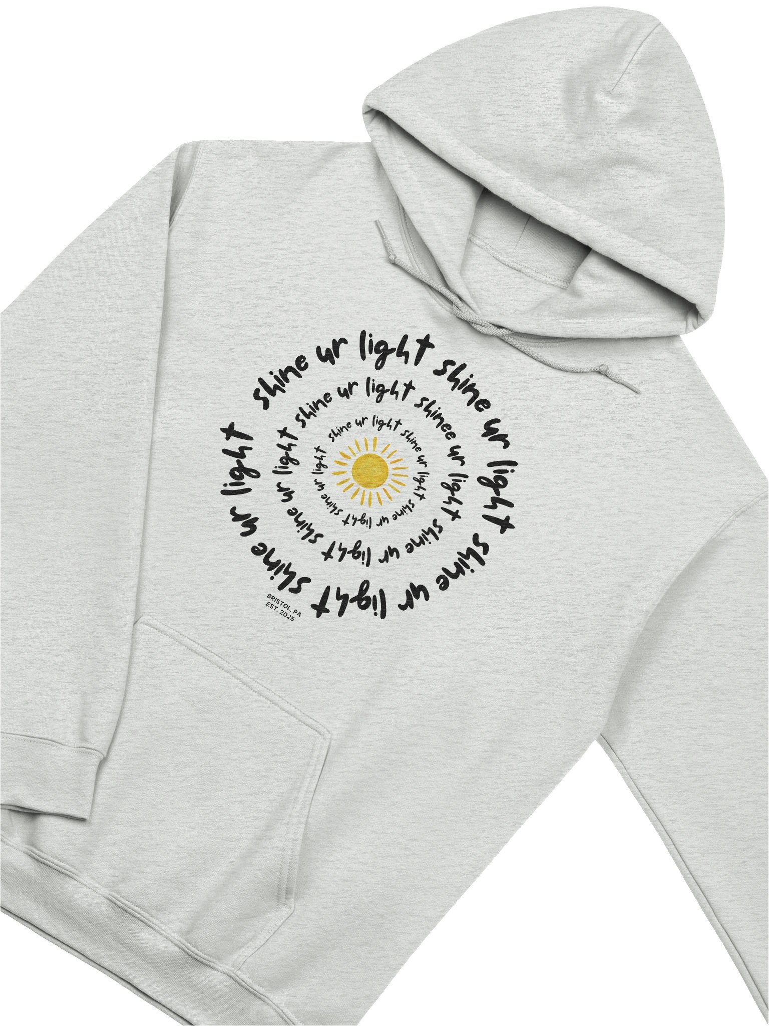 Circle light Hoodie product image (3)
