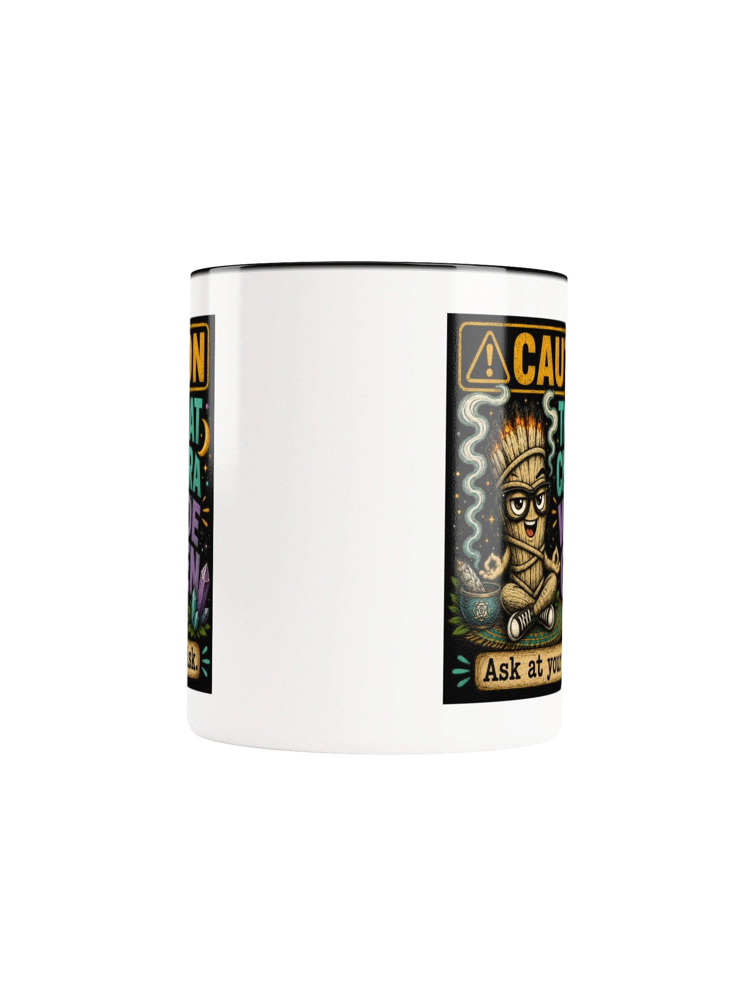 Smudgy the Sage - Throat Chakra Wide Open Coffee Mug product image (86)