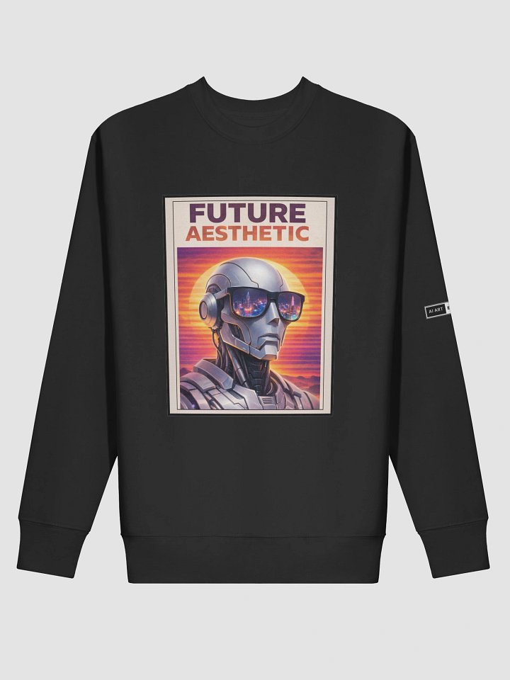 "FUTURE AESTHETIC" premium cotton sweatshirt product image (1)
