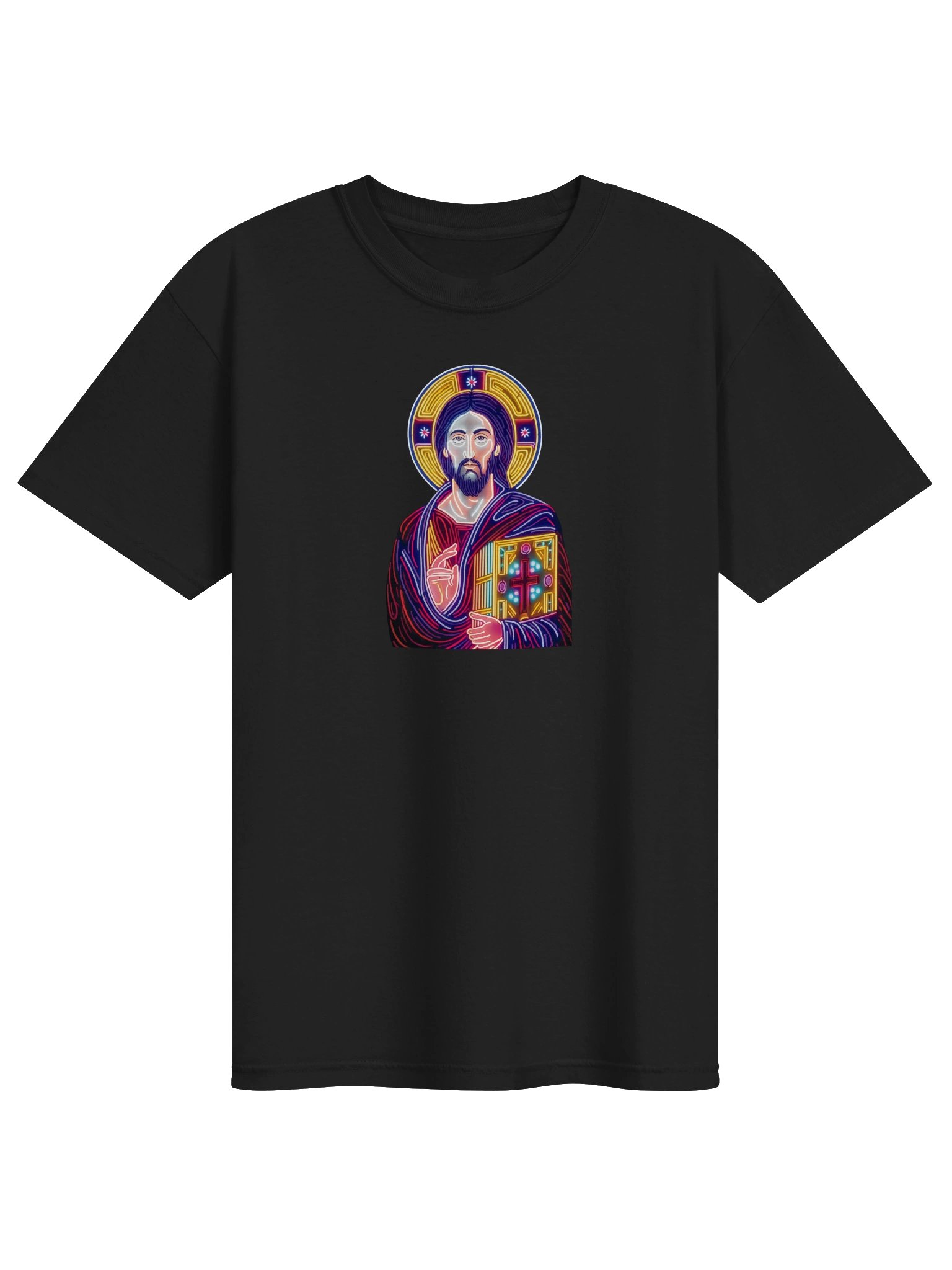 Neon Christ Icon Tee product image (1)