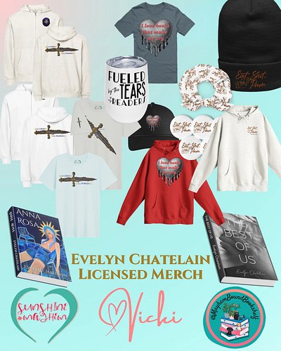It’s been a while since I’ve featured my amazing friend @evelyn_chatelain and her merch line, but since I’m trying to be bett...