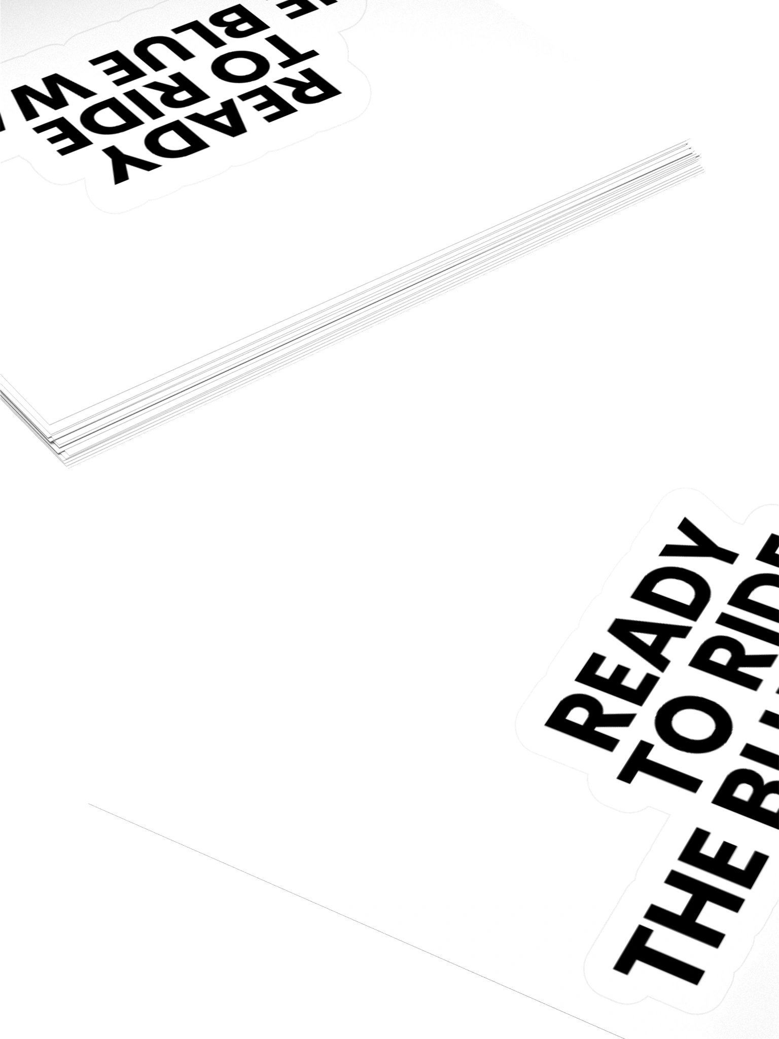 Blue Wave Stickers Choice of Three Sizes product image (11)