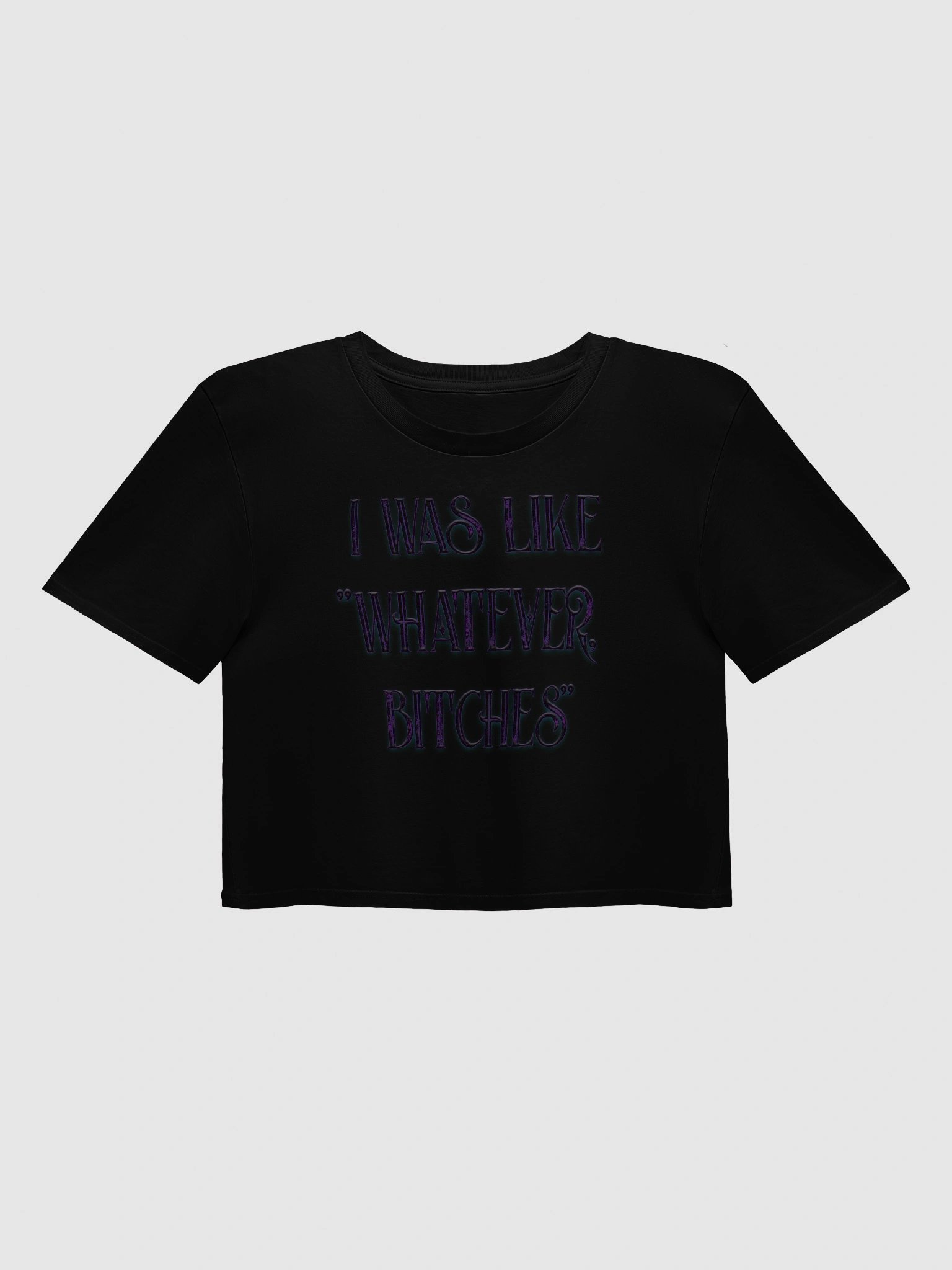 Women's "Whatever Bitches" Crop Top product image (2)