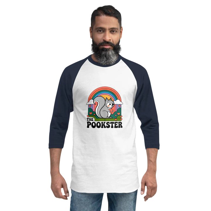 Pookster Love Rainbow Raglan Tee product image (2)