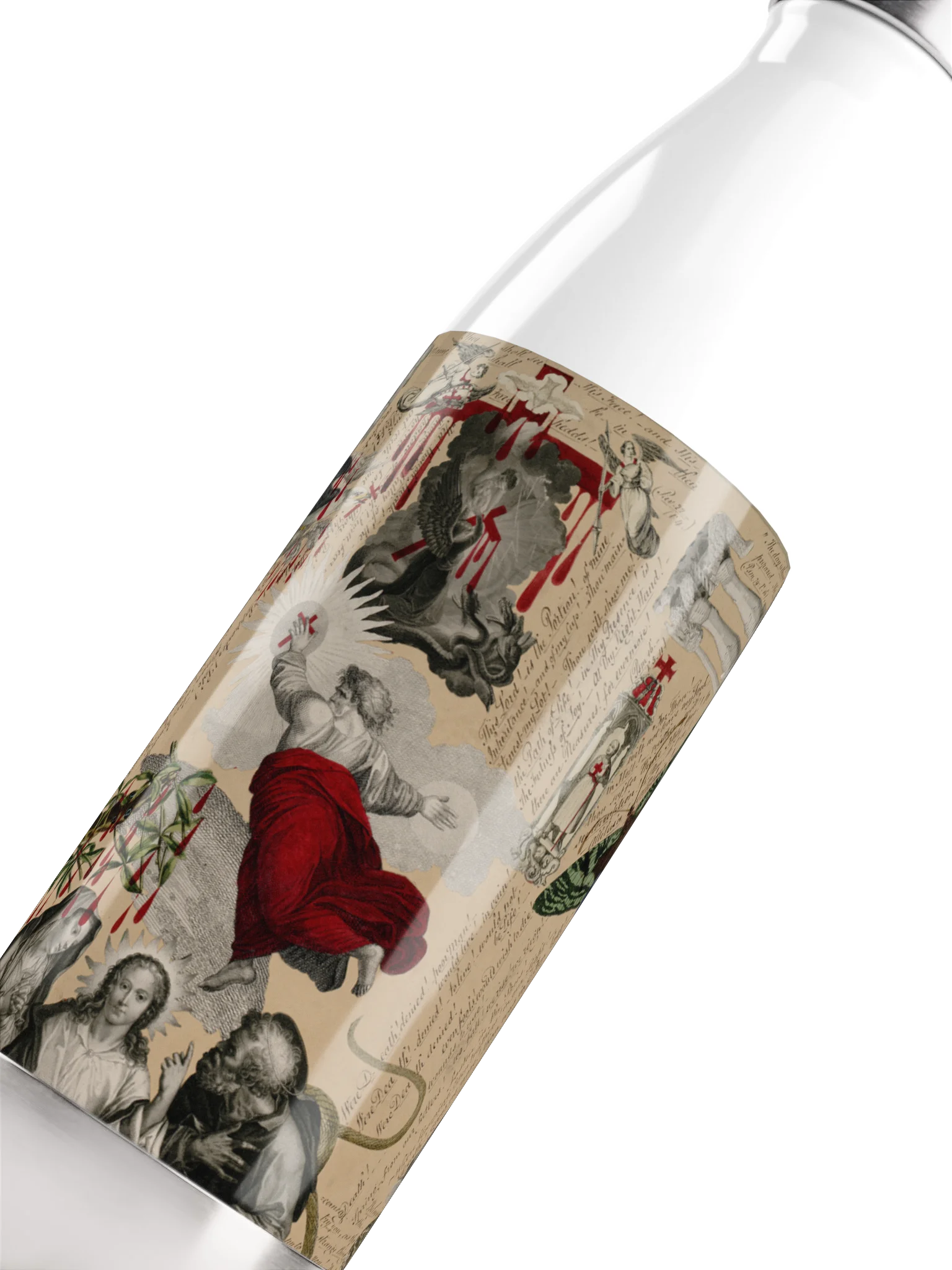 Victorian Blood Book. Stainless Steel Water Bottle product image (5)