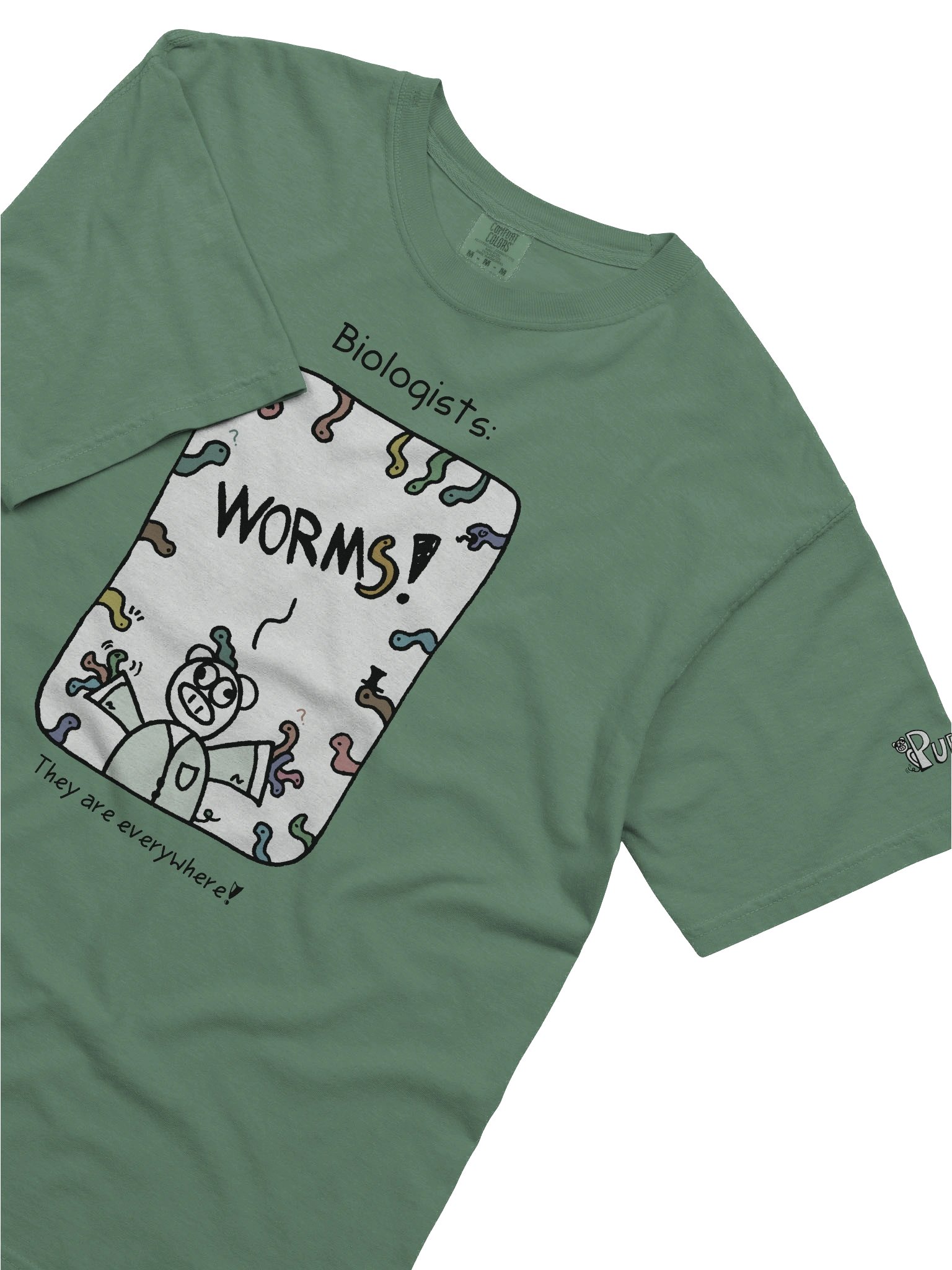 'Biologists' Pupsies! Heavyweight T-Shirt product image (5)
