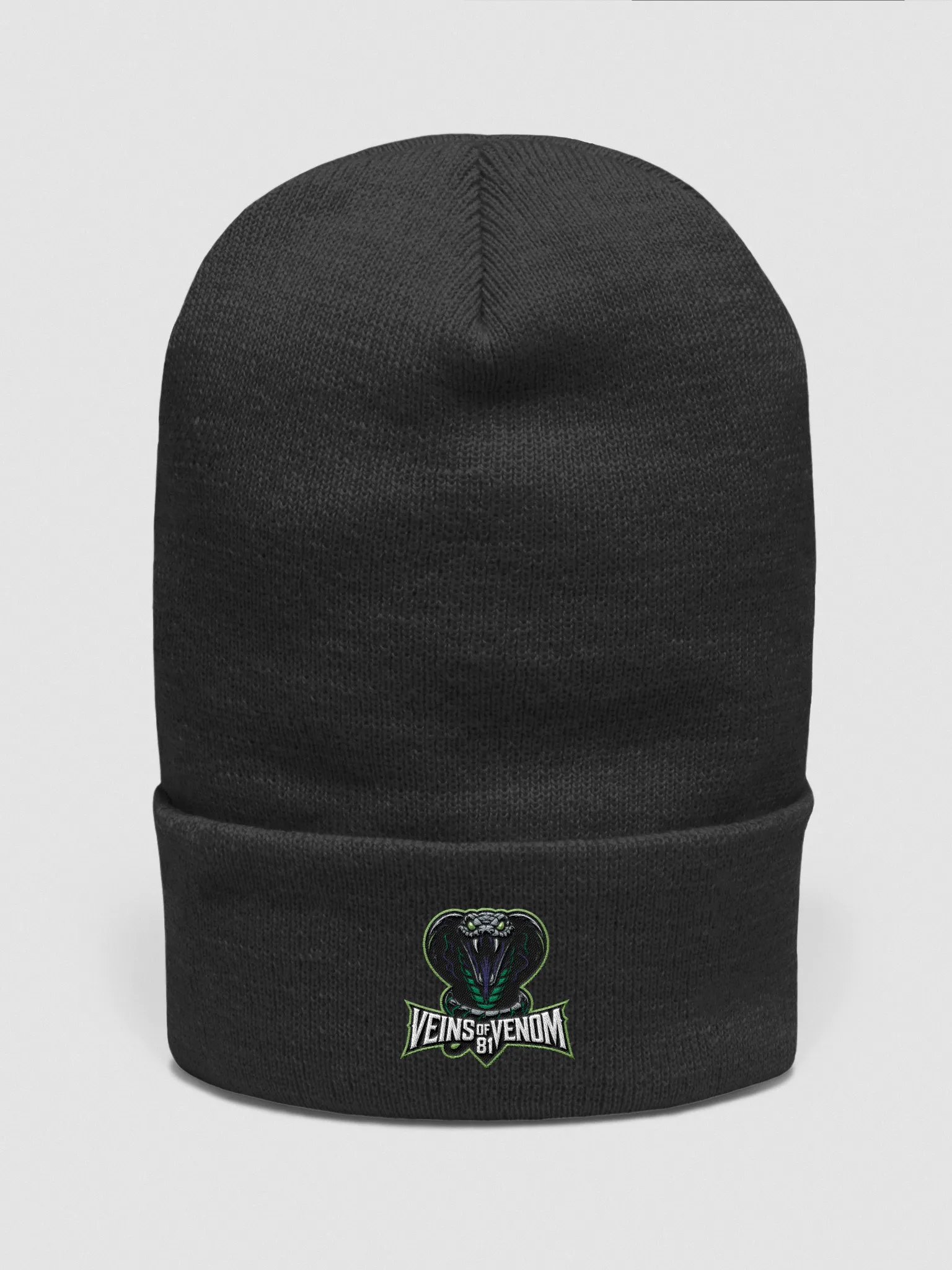 VeinsOfVenom81 Cuffed Beanie product image (1)
