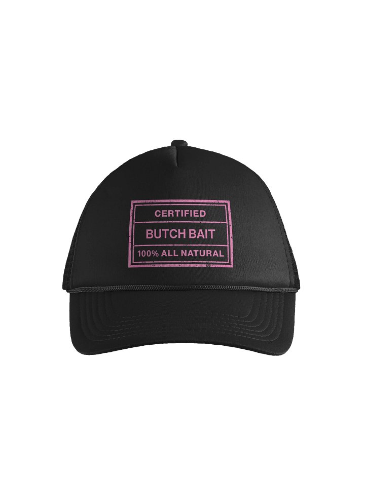Certified Butch Bait Trucker Hat (blk/pink) product image (1)