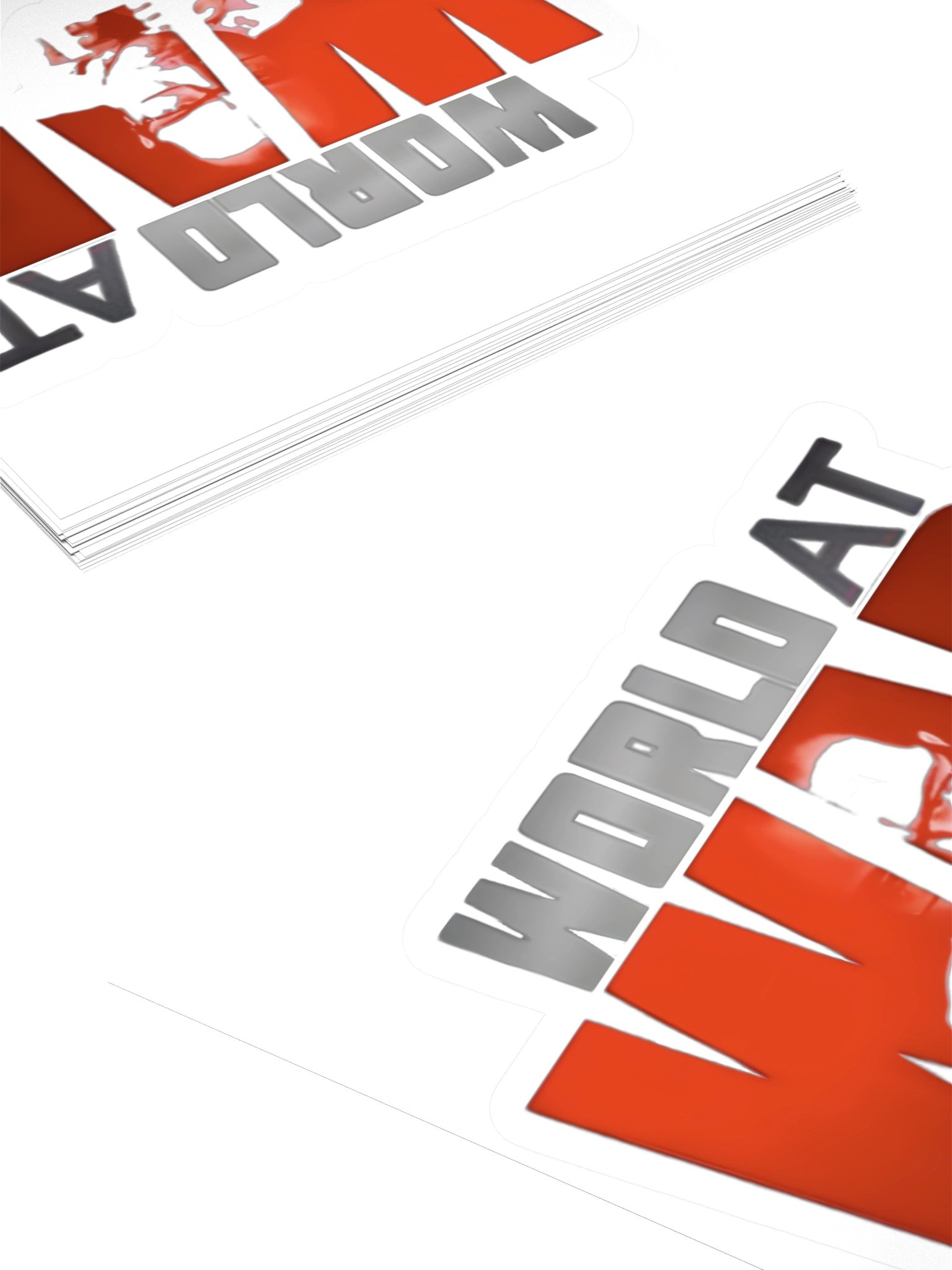 World at War Kiss Cut Sticker product image (10)