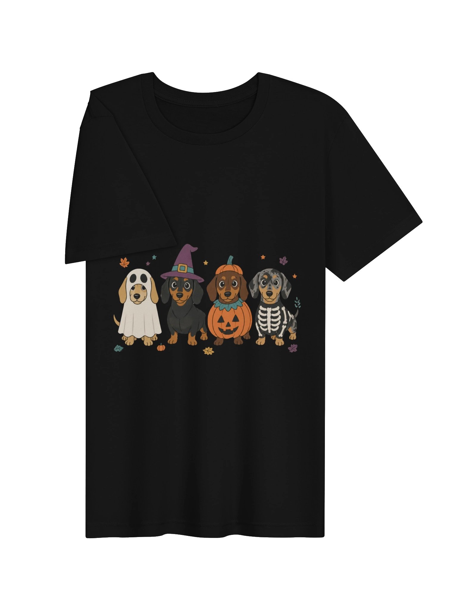 Spooky Doxie Crew Halloween T-Shirt product image (9)