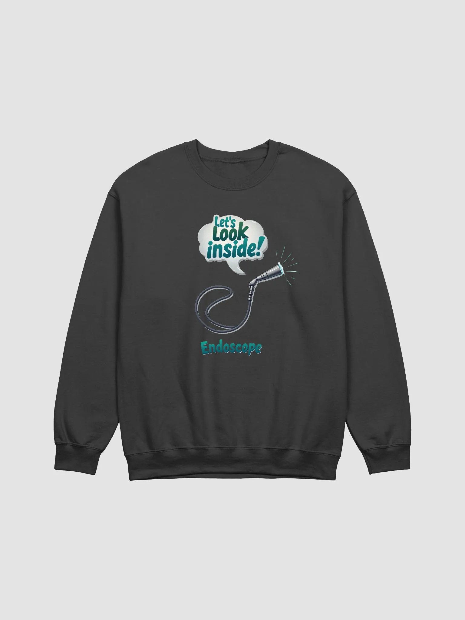 Explore Within - Endoscope Illustrated Crewneck Sweatshirt product image (3)