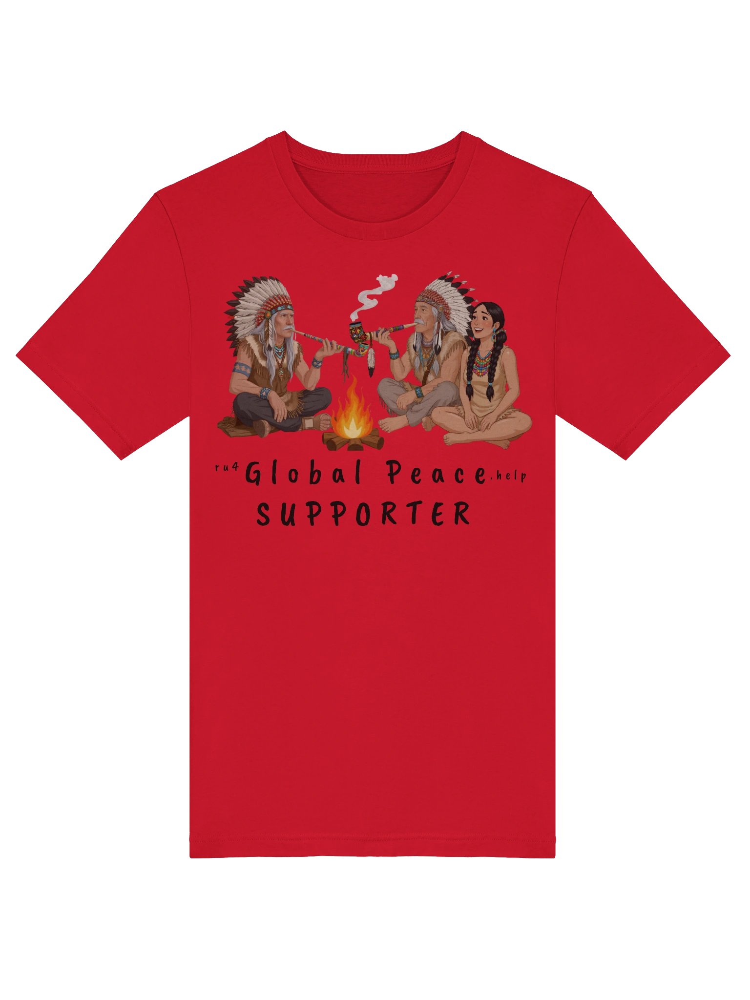 Global Peace pipes T-Shirt product image (5)