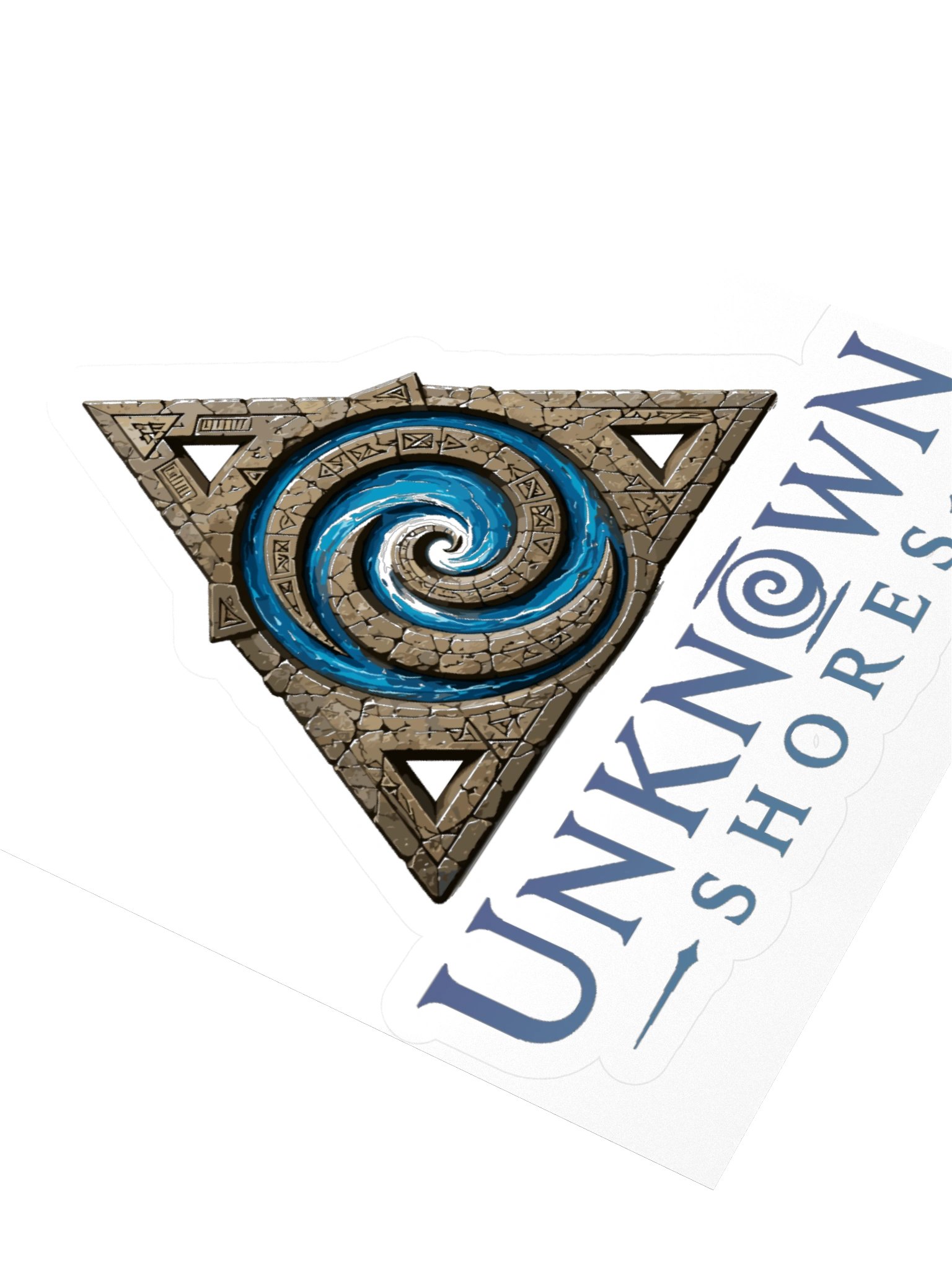 Unknown Shores Logo Sticker product image (7)
