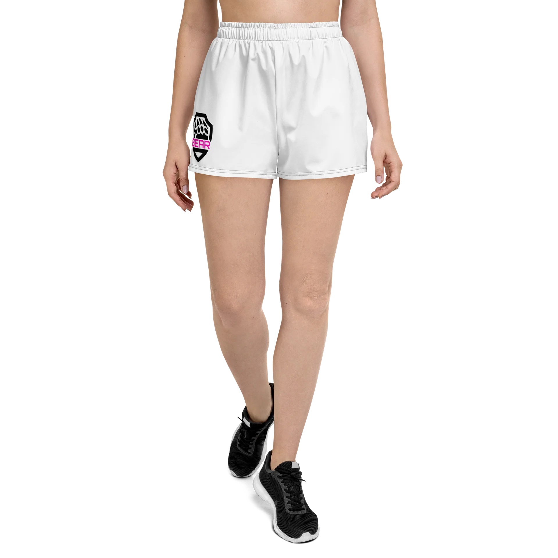 Magenta BEAR Athletic Shorts product image (1)