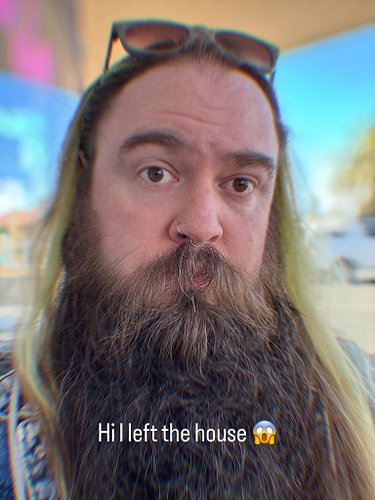 I’m outside in the daytime on my own! What is this