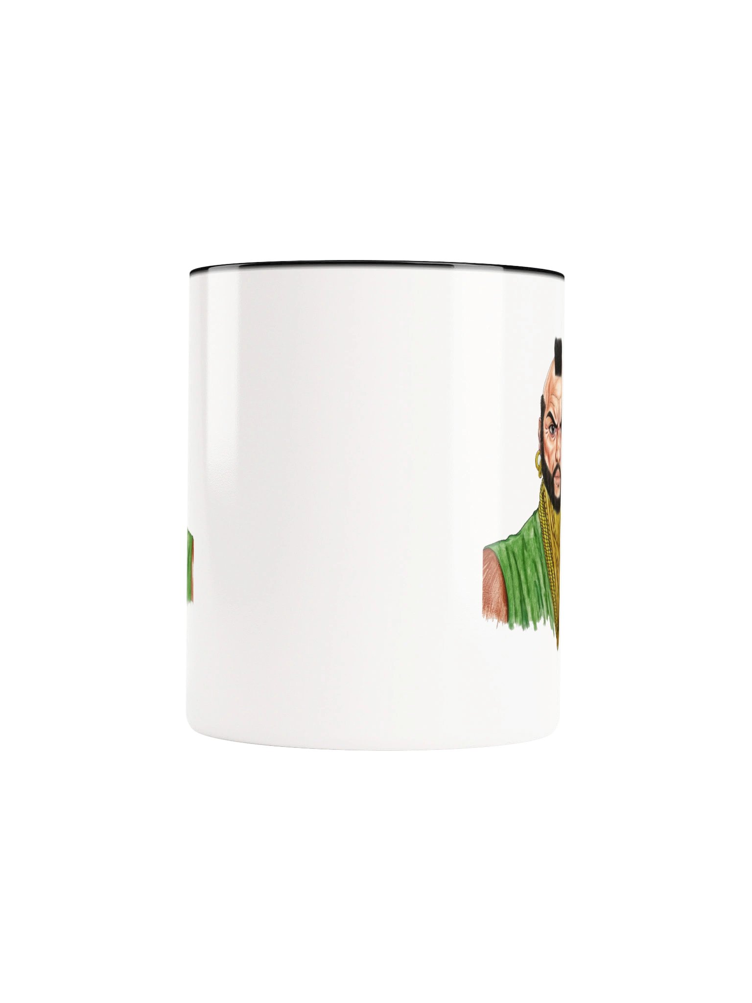 Gold Chains & Attitude — Character Portrait Mug product image (10)