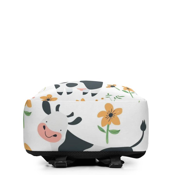 Playful Cow and Flower Backpack product image (2)