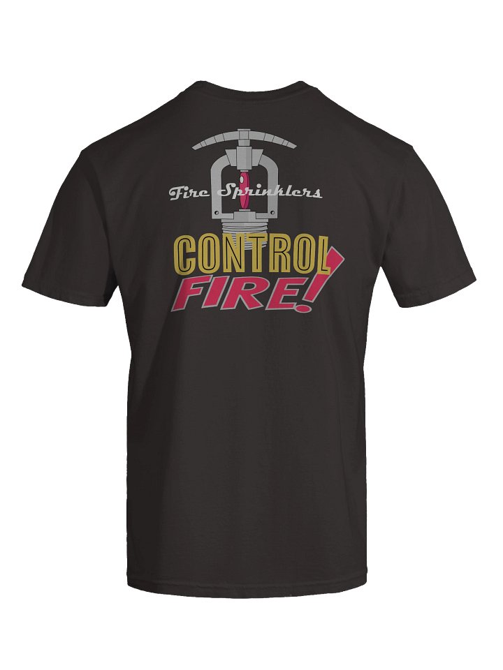 Fire under control Dark- 100% cotton t-shirt product image (1)
