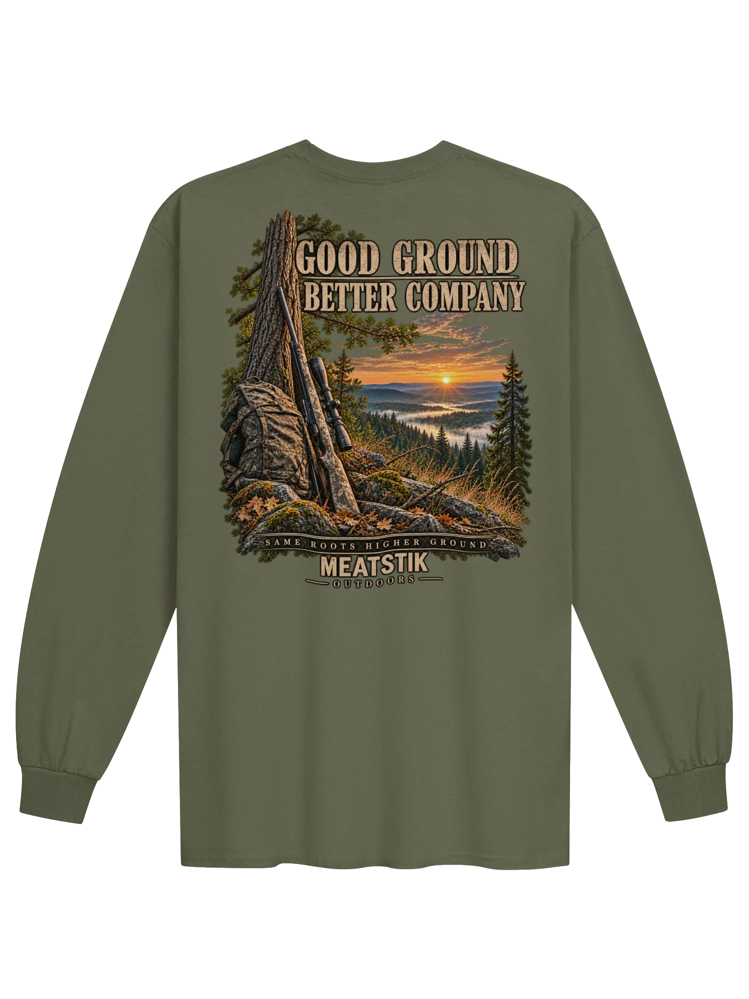 Good Ground. Better Company. Long Sleeve Tee product image (17)