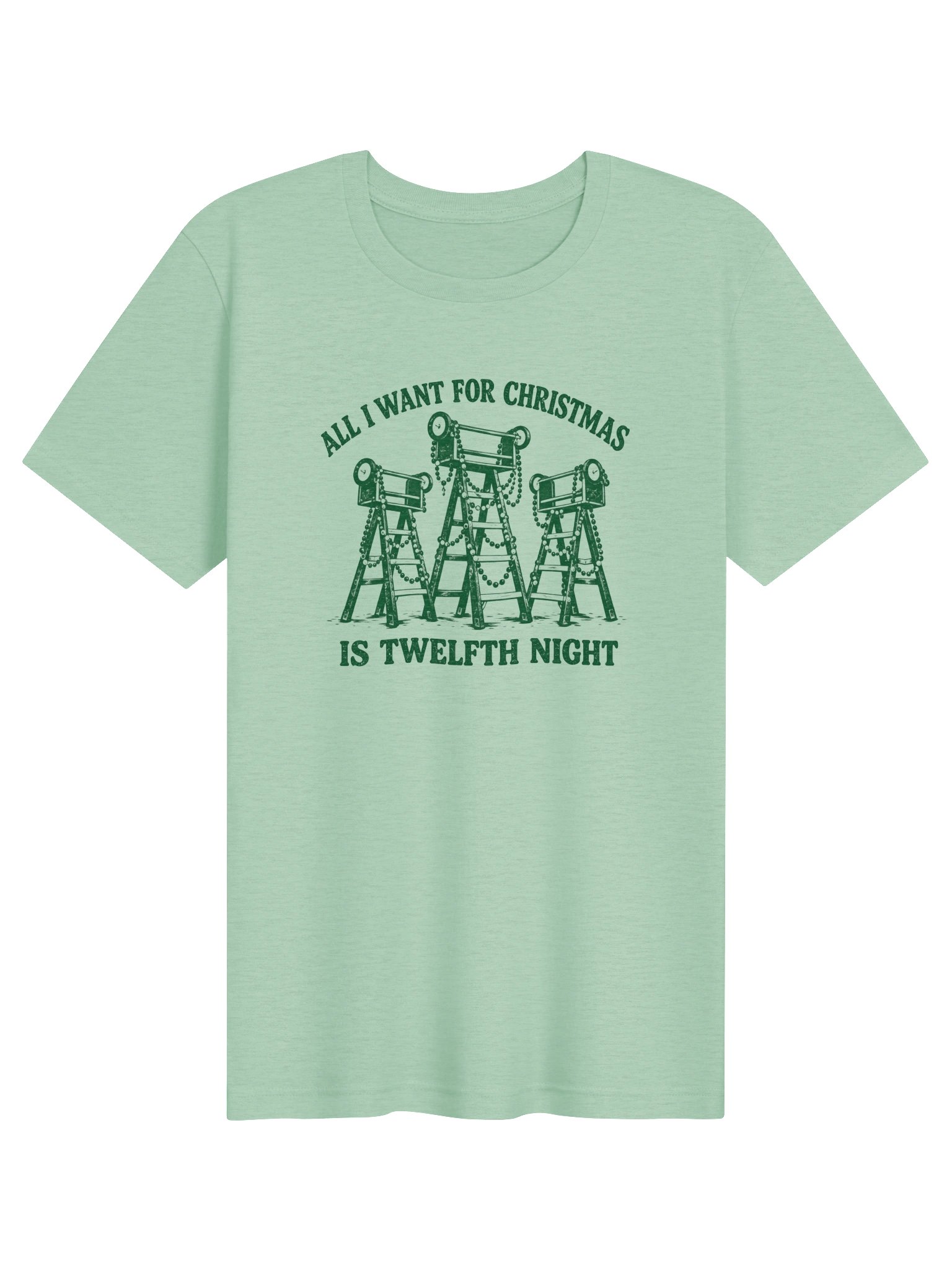 All I Want for Christmas Is Twelfth Night | New Orleans Holiday Unisex Shirt product image (57)