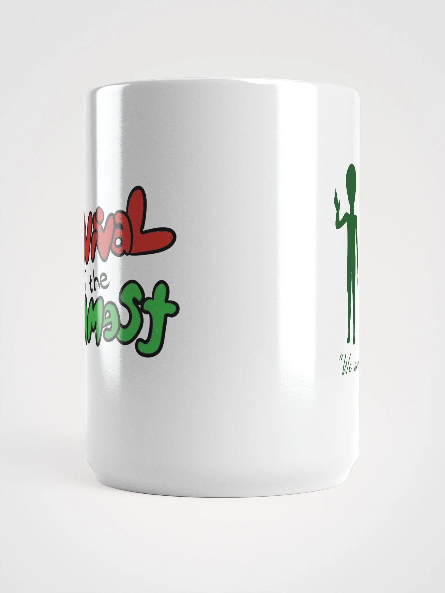 Two Stupid Green Idiots Mug product image (5)