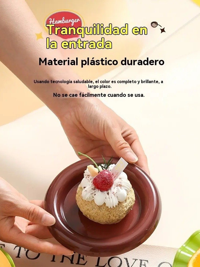 Set De Vajilla Con Forma De Hamburguesa 7 Piezas product image (3)