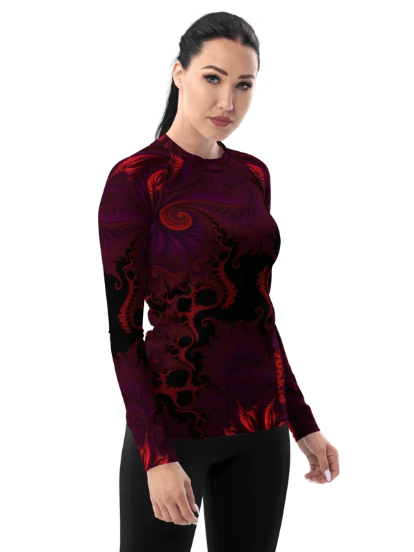 Fractal women's long-sleeved shirt - Mercurial Marrow product image (4)