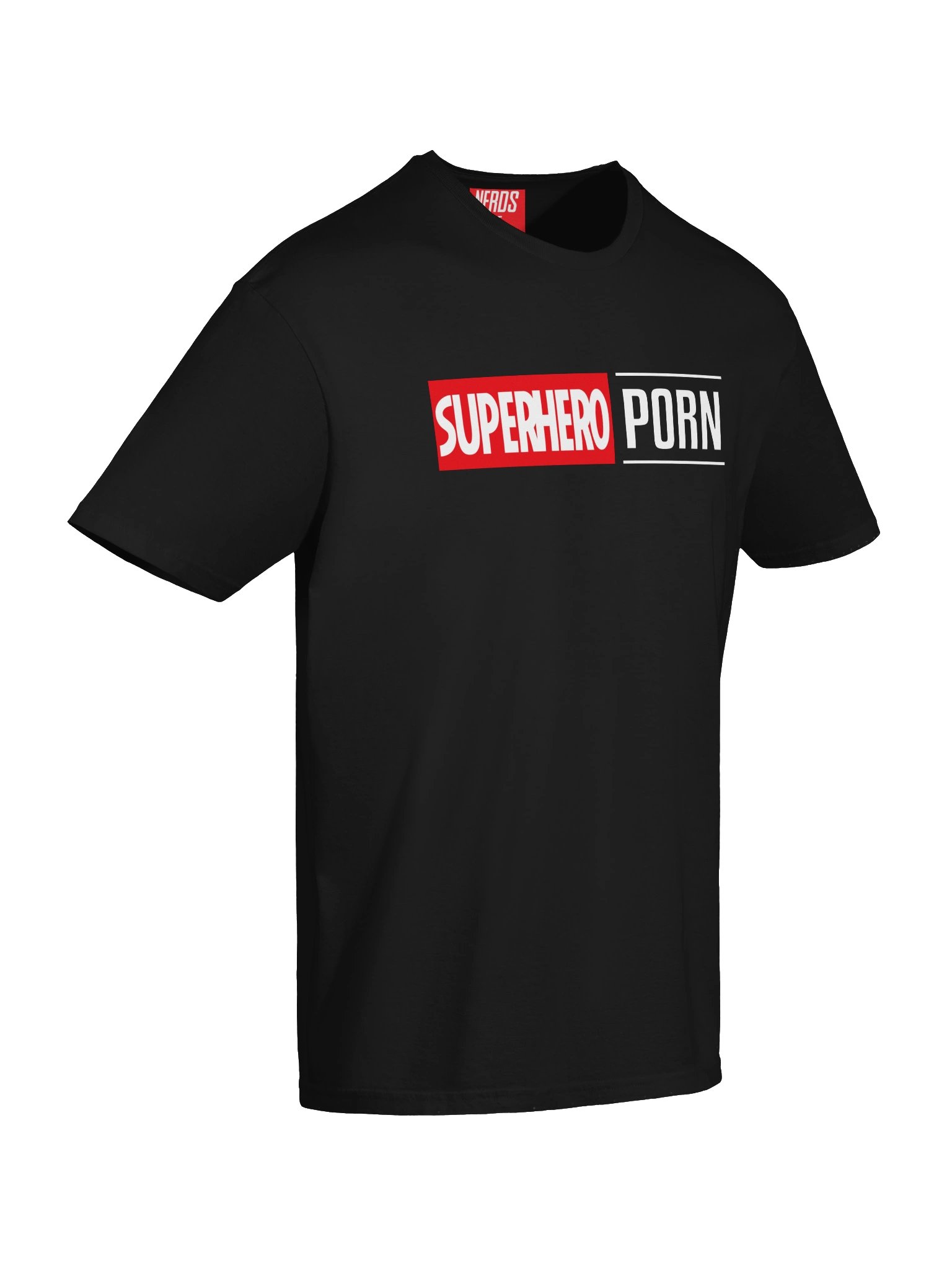 Superhero Pxrn Logo Tee (black) product image (6)