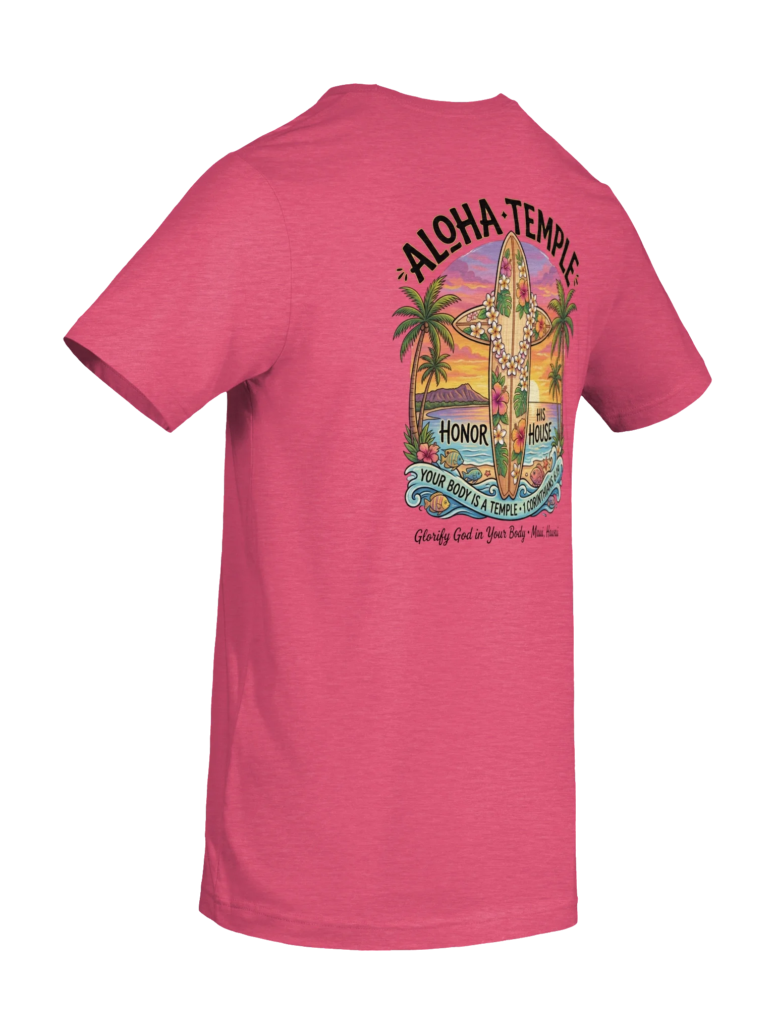 His House Unisex "Aloha Temple" T-Shirt by His House