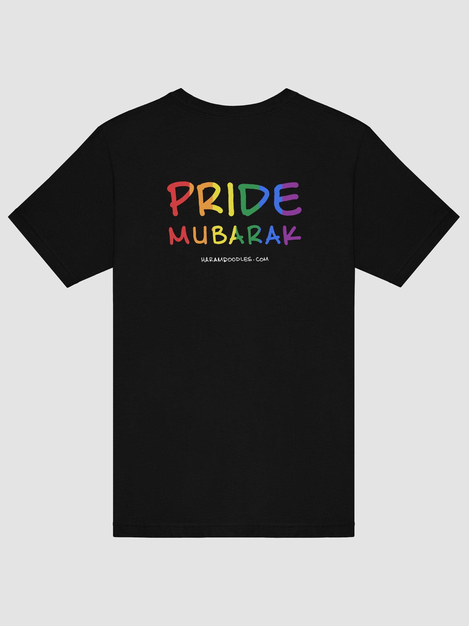Pride Mubarak Rainbow Flag Supersoft T-Shirt product image (6)