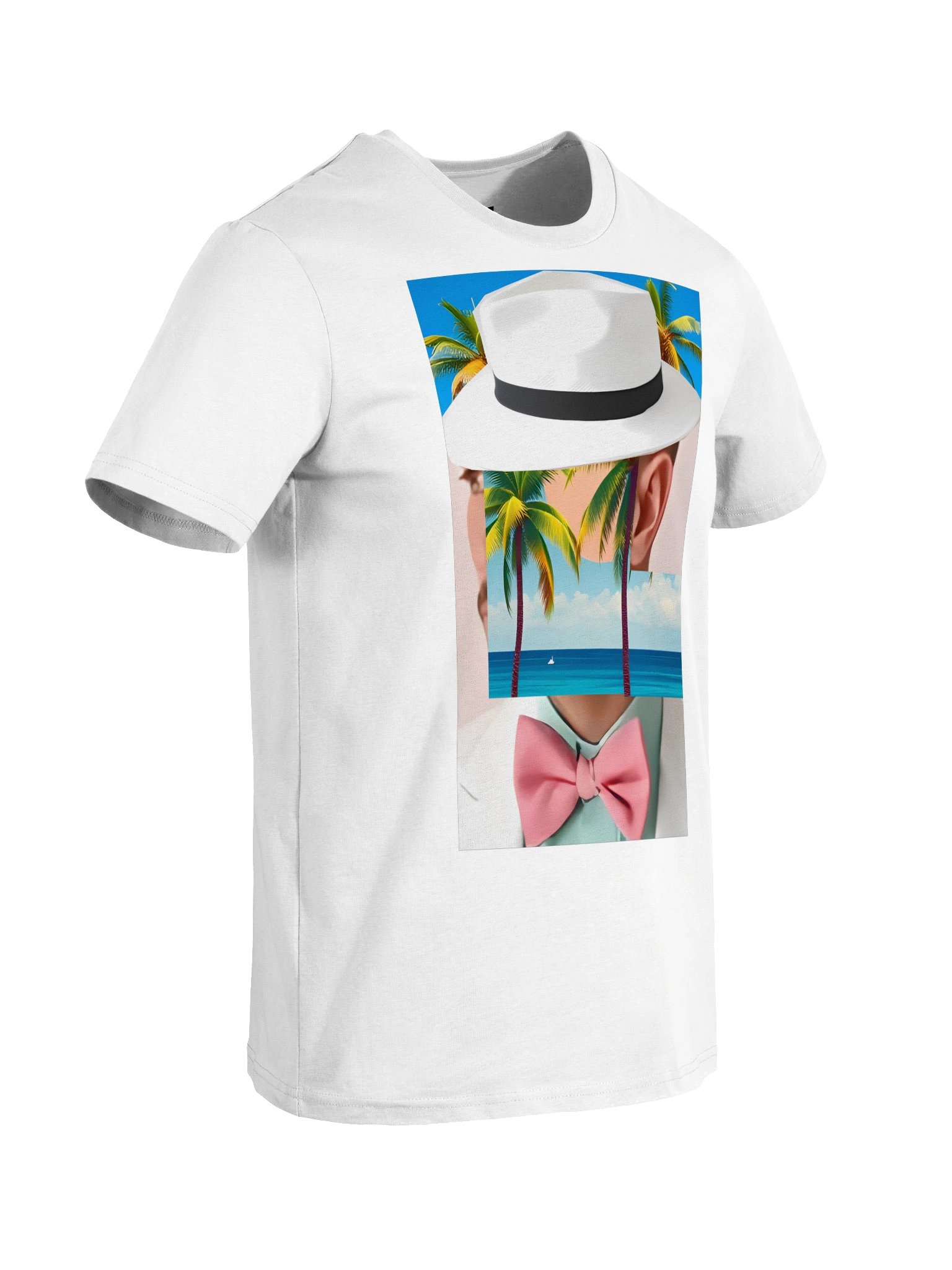 Man From The South // T-shirt white product image (8)