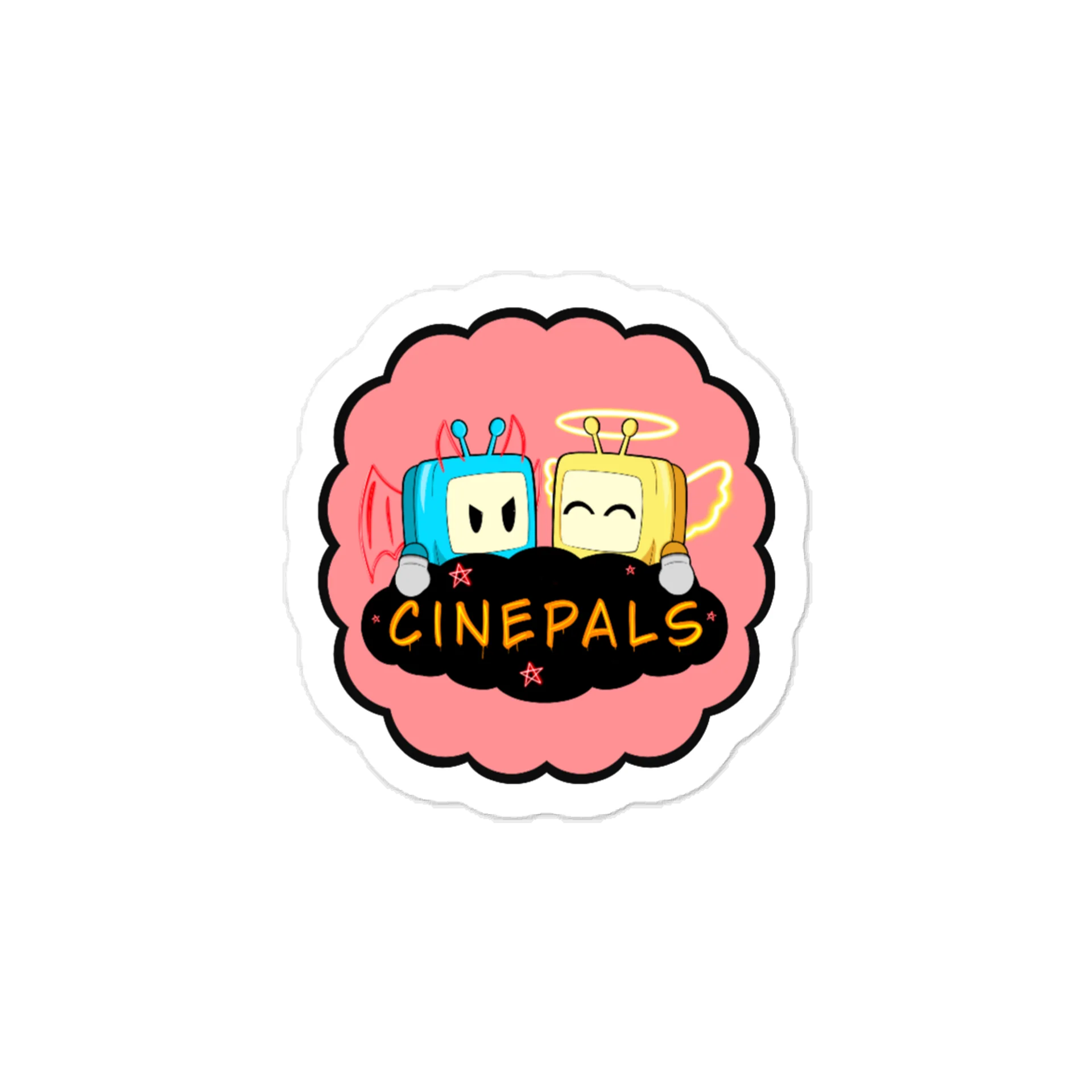 CinePals Angel & Devil Vinyl Decal product image (1)