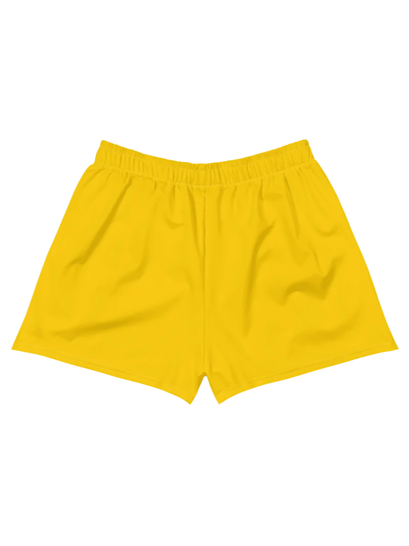 Unisex Activewear - Pekpek Short Shorts Gold - Printed White Logo product image (2)