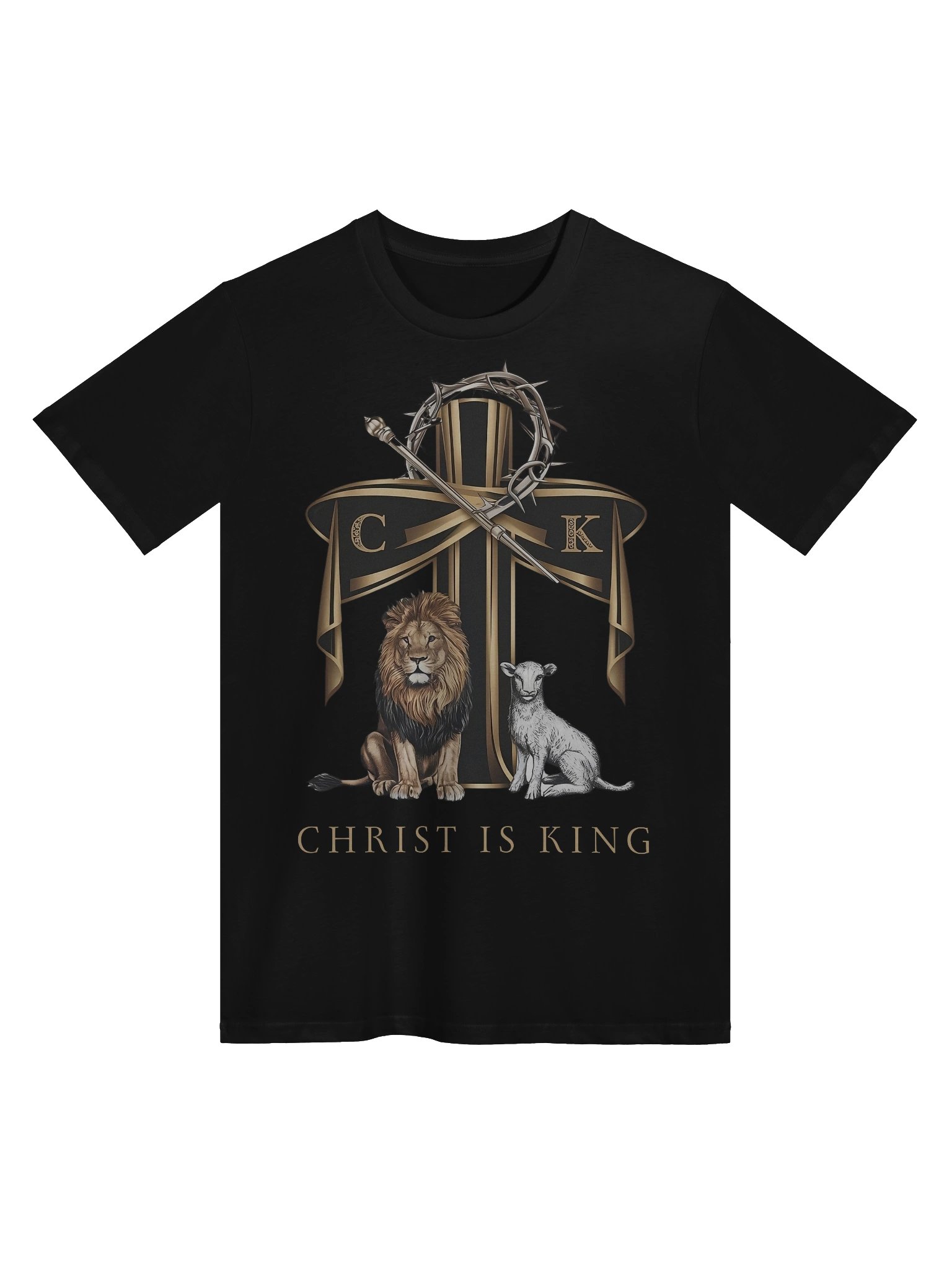Christ, The Lion and the Lamb T-Shirt product image (5)