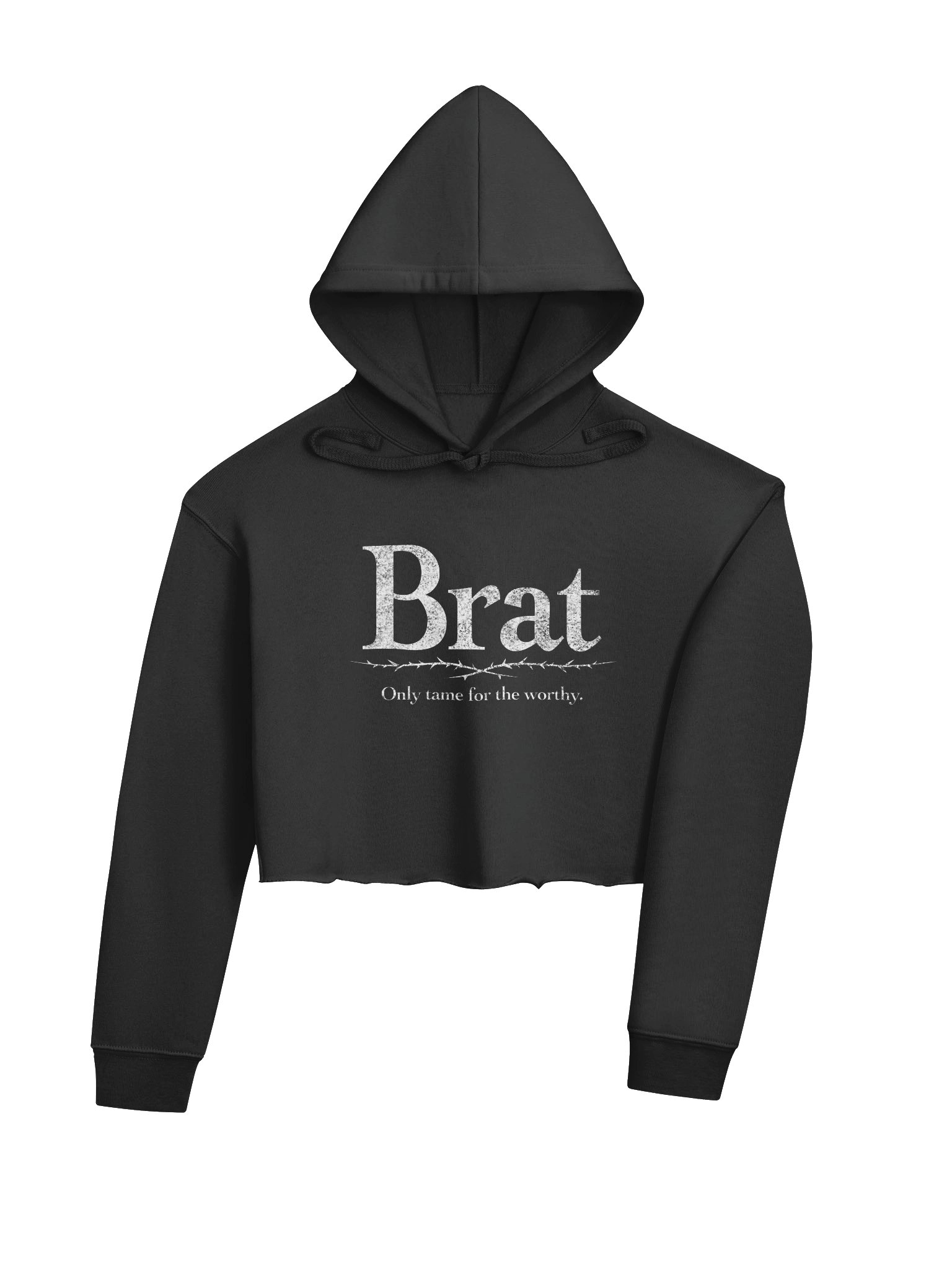 Brat Cropped Hoodie product image (11)