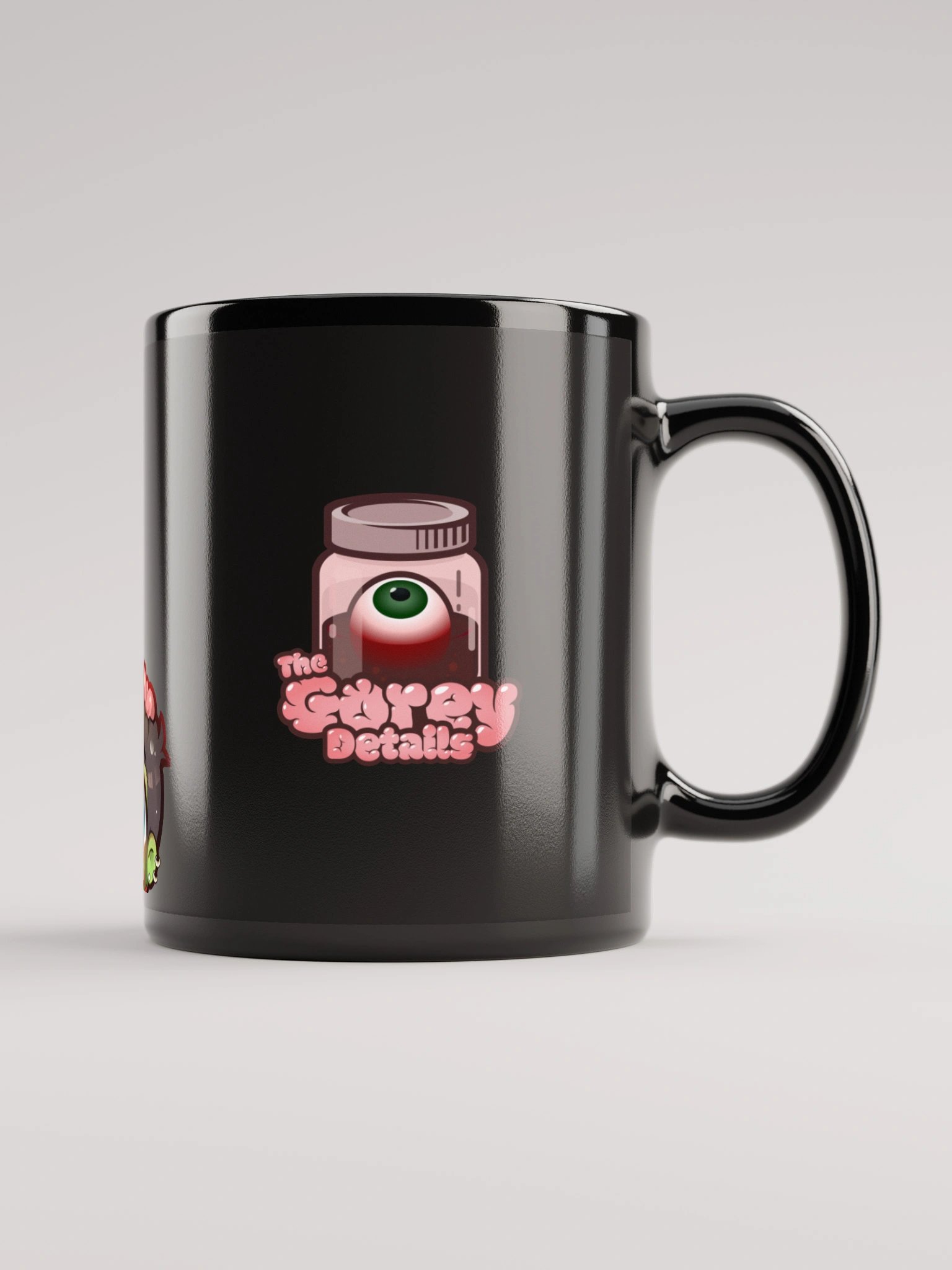 Full Logo Color - Black Glossy Mug product image (6)