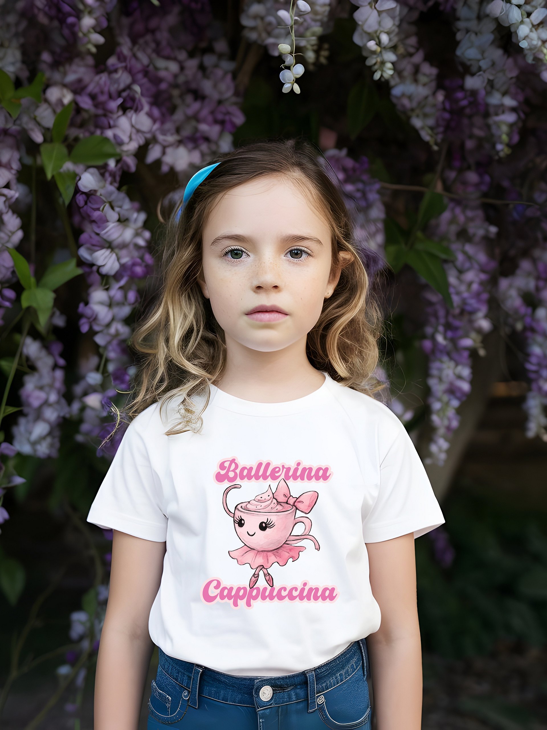Ballerina Cappuccina – Watercolor Design Youth Tee product image (8)