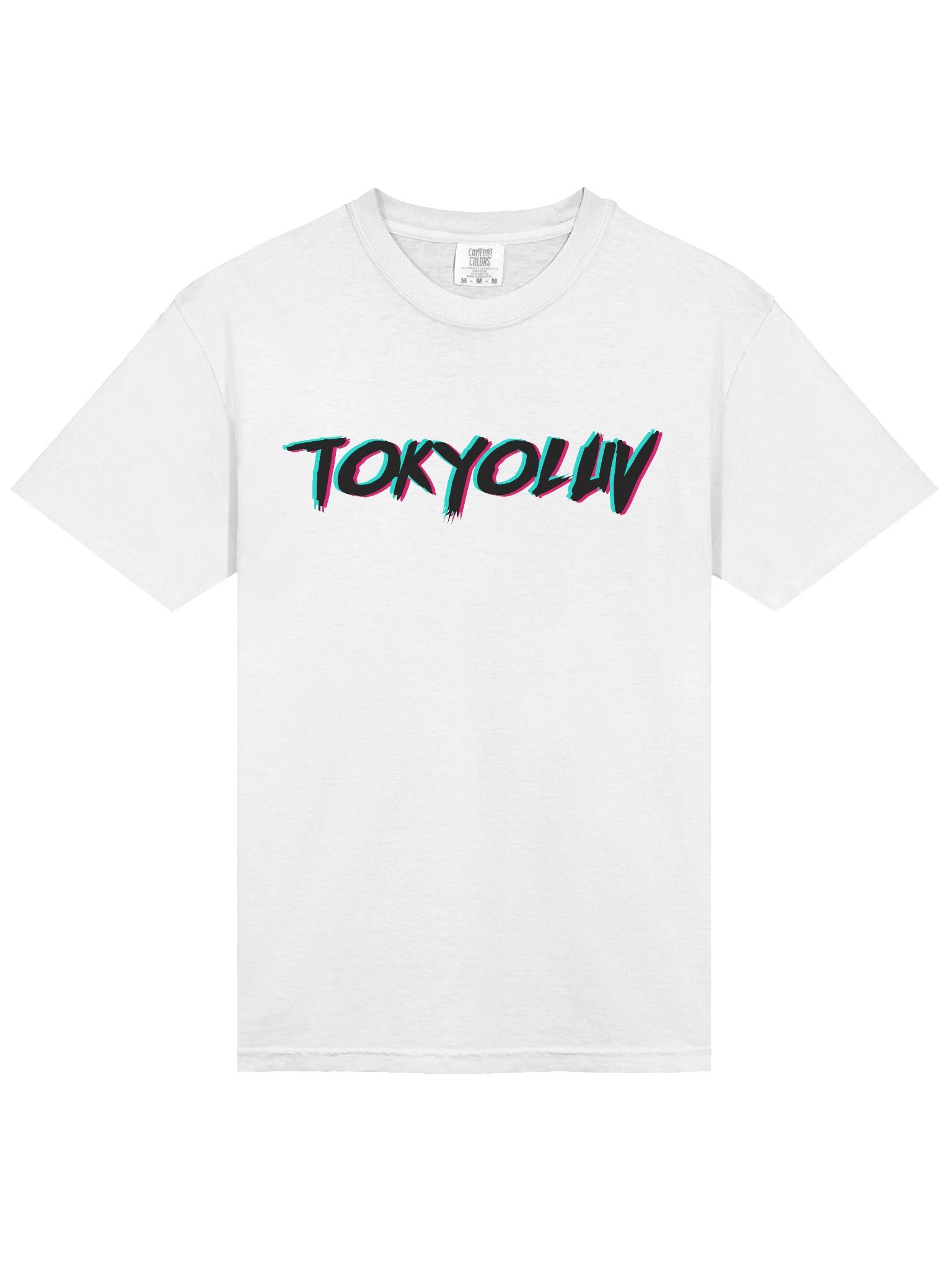 TOKYOLUV GLITCH LOGO BLACK product image (3)