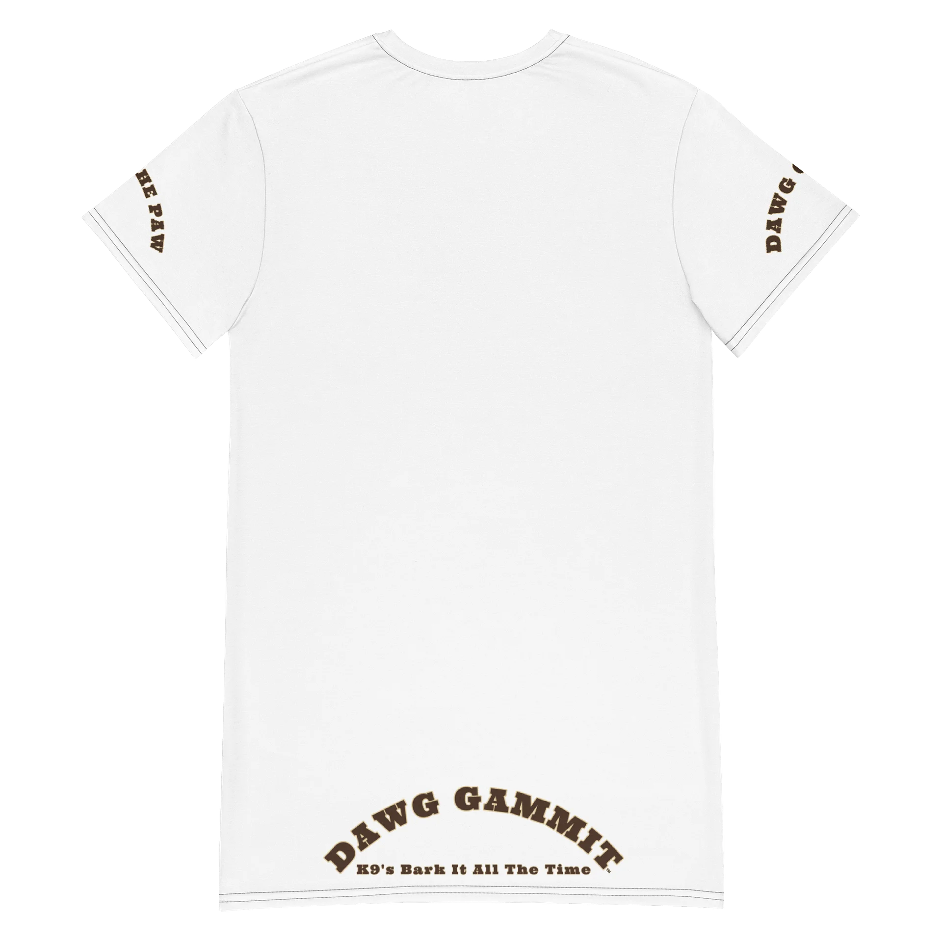 DAWG GAMMIT™ Wanted Poodle T-shirt Dress product image (4)