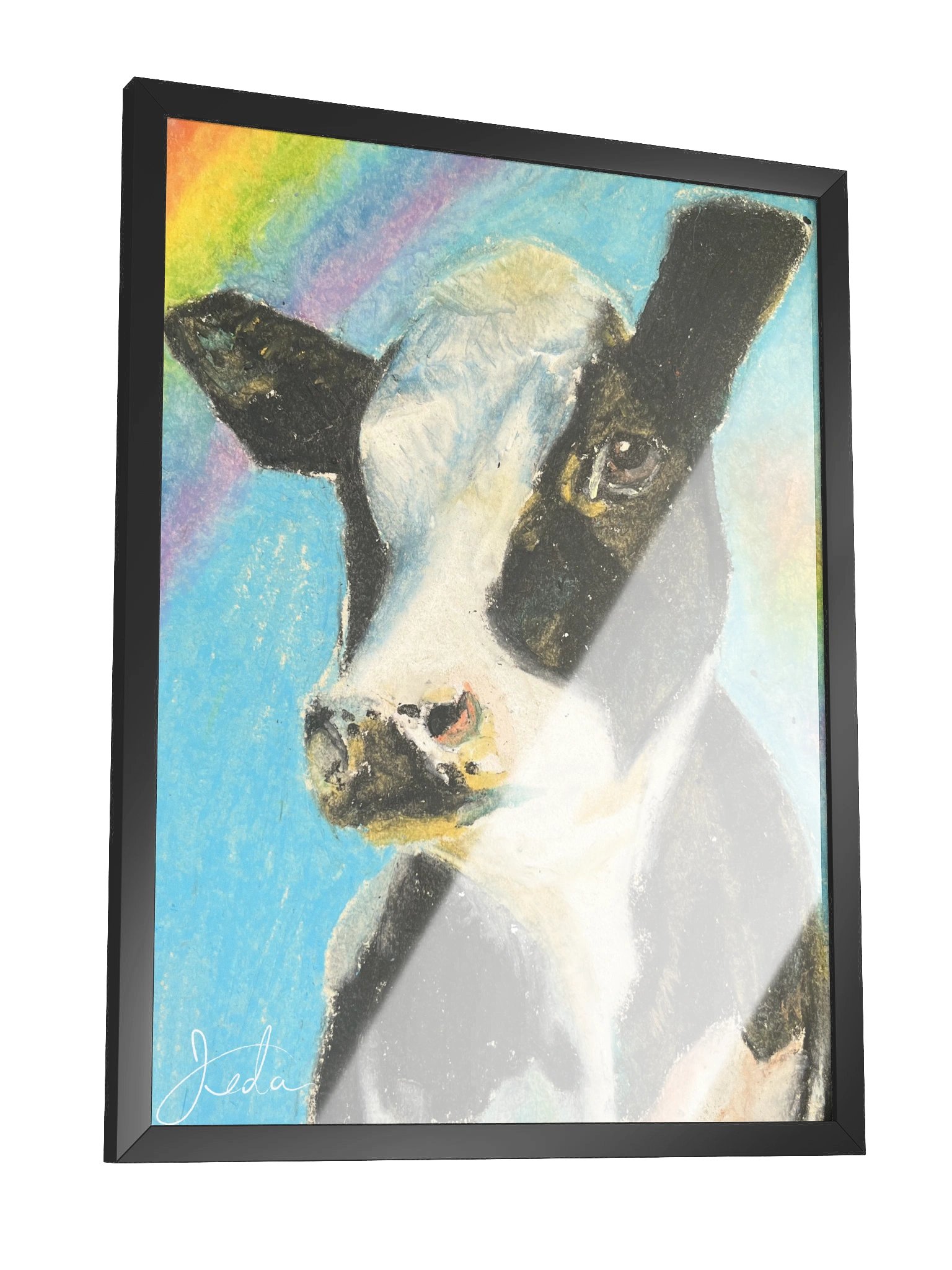 The Cow Framed product image (3)