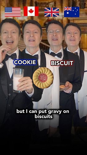 Is your English American, Canadian, British or Australian? Food vocabulary chaos! #englishvocabulary