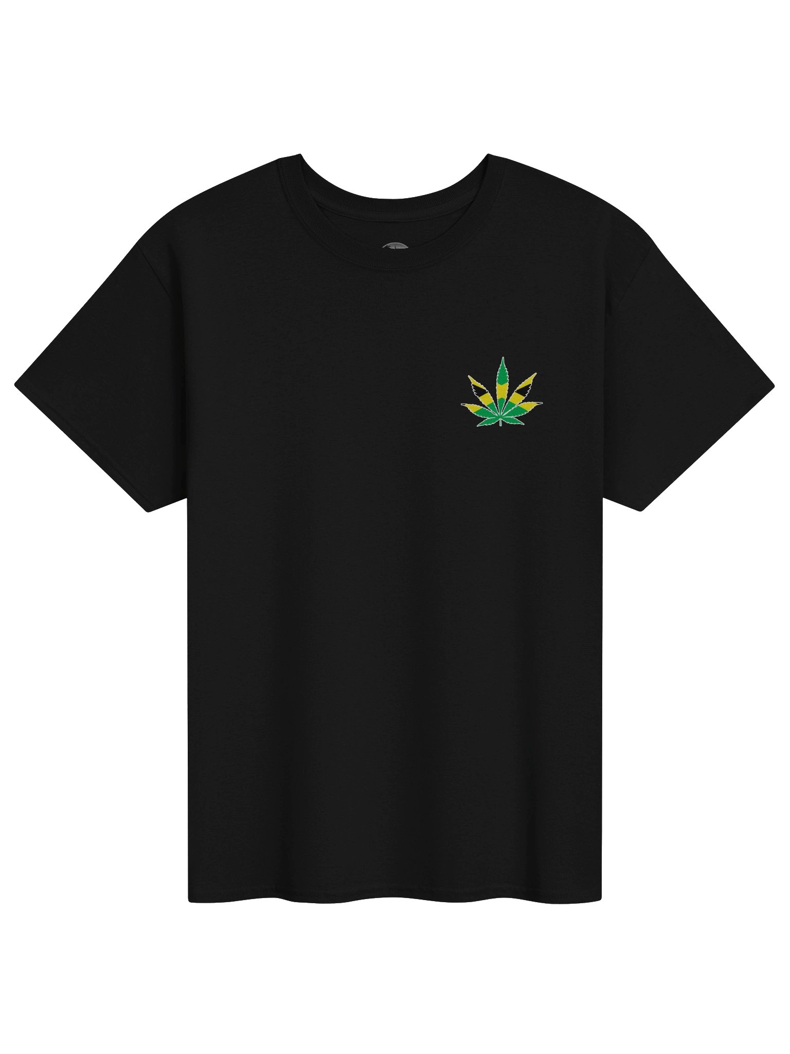 Jamaican Flag Cannabis Graphic Tee product image (1)