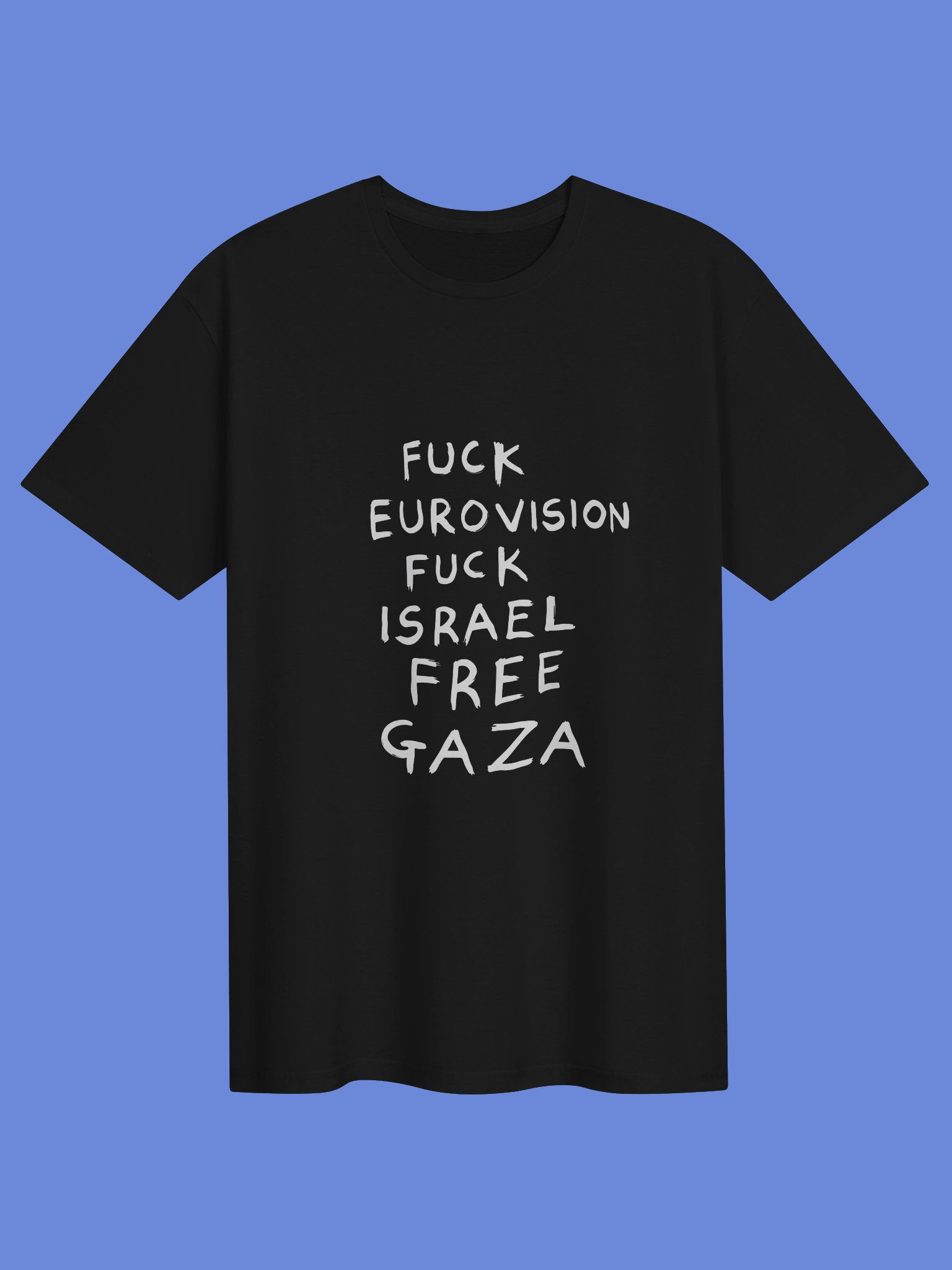 Fuck Eurovision Fuck Israel Free Gaza Shirt product image (1)