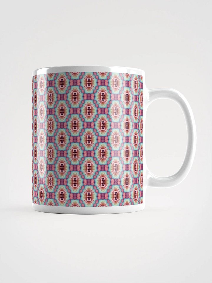 Vibrant Florals & Hearts Ceramic Mug product image (2)